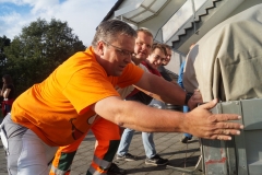 Die Klappe ist zu.