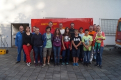 Gruppenfoto mit den fleißigen Helfern.