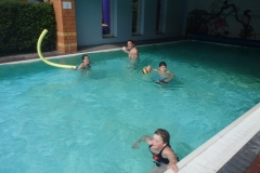 Der Pool ist unser...