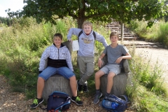 Das Trio ist unterwegs!