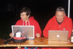 Das Homepage-Team im Partnerlook