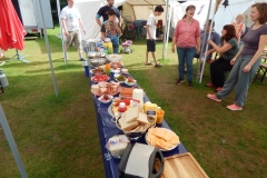 Alles wartet auf den Brunch