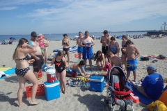 Mittag an der Ostsee