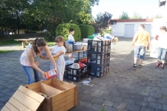 Die Spielendste wird gepackt